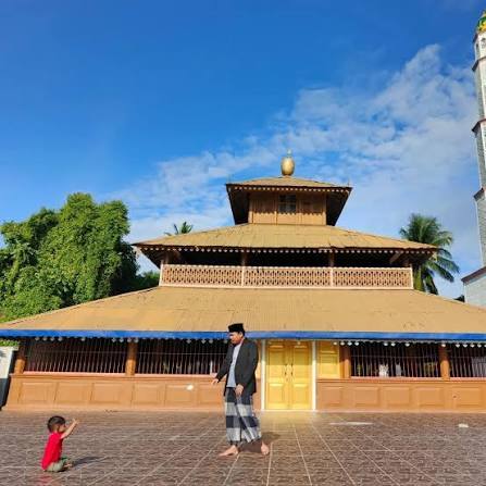 Situs Cagar Budaya Masjid Po Teumeureuhom, warisan bersejarah yang didirikan tahun 1612